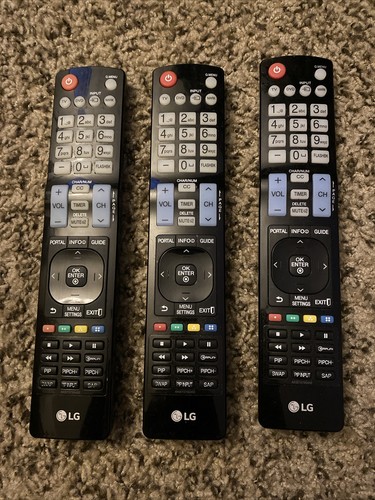 Lot Of 6 **USED** LG Remote Controls AKB73756567 $3.17 Each