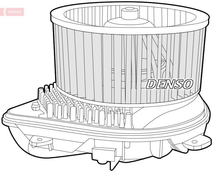 Interior Blower Motor fits PEUGEOT 806 221 2.0D 99 to 02 Heater Denso 6441000 - Image 13
