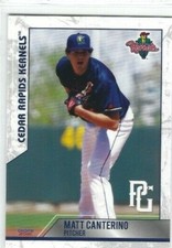 2021 Cedar Rapids Kernels (Class A-Minnesota Twins) Matt Canterino