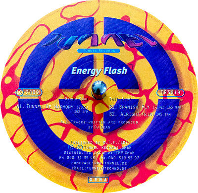 12'' Tunnel Kult Vinyl - DJ Dean - Energy Flash - Tunnel Of Harmony - TR3019