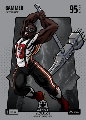 Bo Jackson Battle Arena Bammer Bam Adebayo Silver Battlefoil
