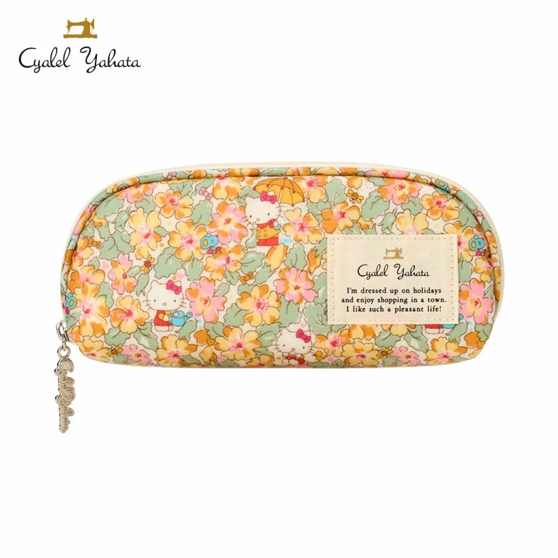 Sanrio Hello Kitty x Liberty Fabrics Glasses Case Yellow 