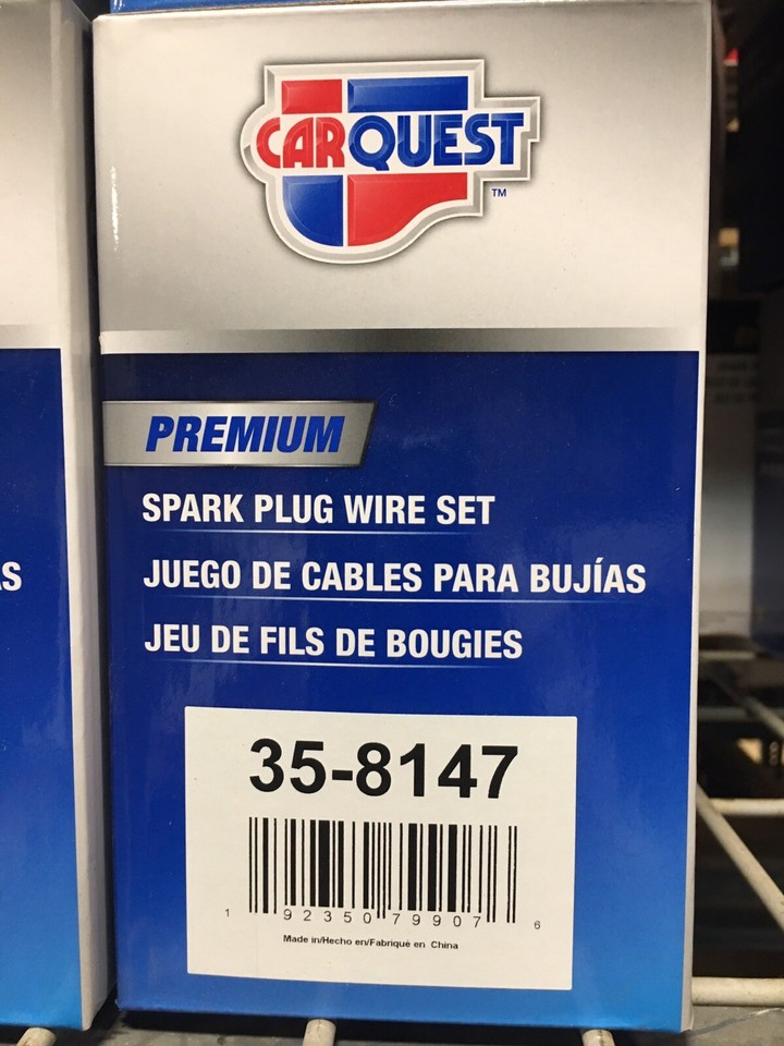 CARQUEST 358147 PREMIUM Ignition Wire Spark Plug Wire Set NEW FAST