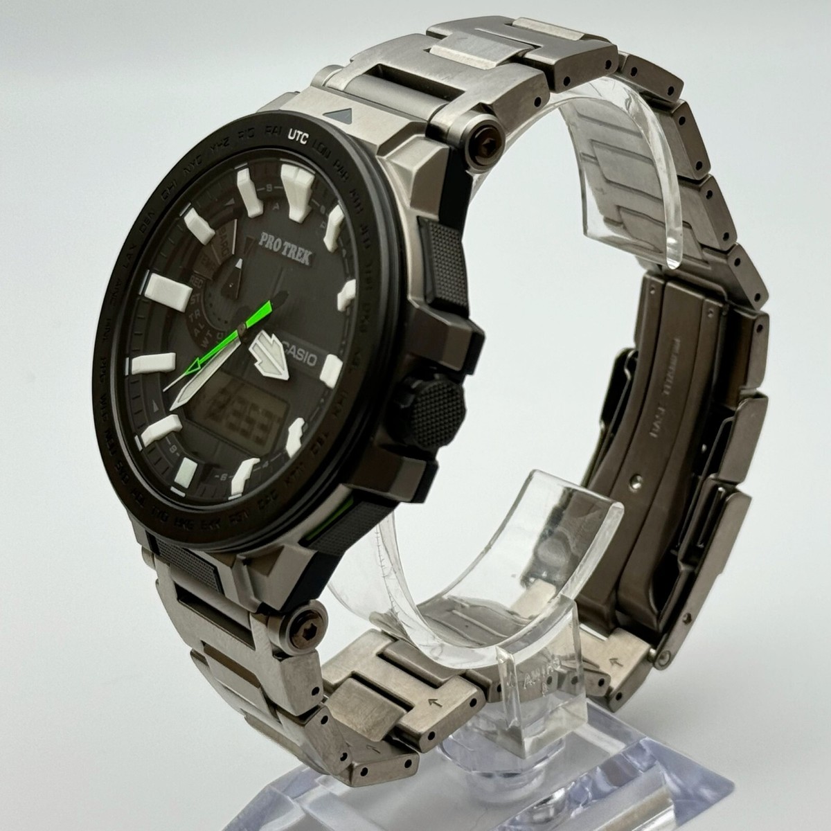 CASIO MANASLU PRO TREK PRX-8000T-7BJF Radio Solar Men's CASIO MANASLU PRO TREK PRX-8000T-7BJF Radio Solar Men's