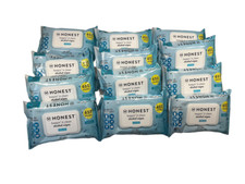 12 packs of 50ct, for 22 Honest Brand Alcohol Wipes with aloe