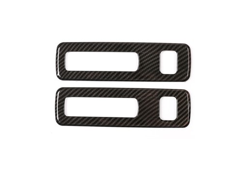 Carbon Fiber ABS Rear Reading Light Lamp Ring Trim For Benz A Class W177 2019-22 - Picture 7 of 11