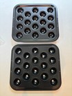Cake Pop Pan 2 Piece Set Non-stick Makes 18 balls 1.75 Inch NEW
