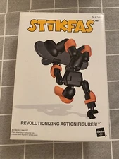 STIKFAS DELTA BOY EXTREME AFK7 FIGURE BLACK SEALED NIB HASBRO MISTER BANY J 2003