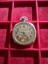 SATISFACTION (LTG) ILLINOIS 1910 WORKING MANUAL WIND POCKET WATCH