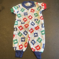Vintage Carter's Car Snap Pajama Set 3 Months