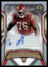 2024 Topps Resurgence Rookie Signatures Kingsley Suamataia Rookie Auto Kansas