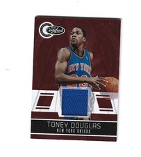2010-11 Totally Certified Red Materials #67 Toney Douglas /249 NEW YORK KNICKS