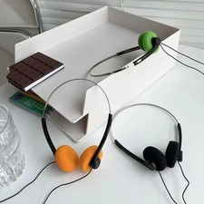 Retro Over-Ear Headphone Vintage Underwire Headphone for Walkman 