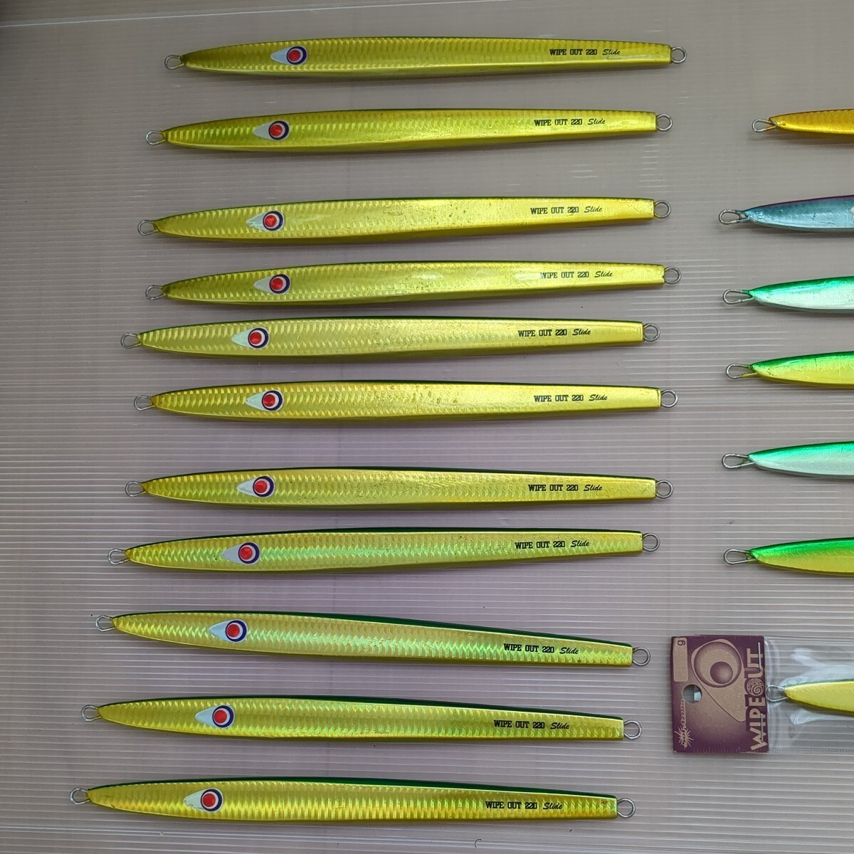 H-9 Mangrove Studio Wipeout 180g 200g 220g 26-piece set Metal Jig Offshore Boat - Image 2