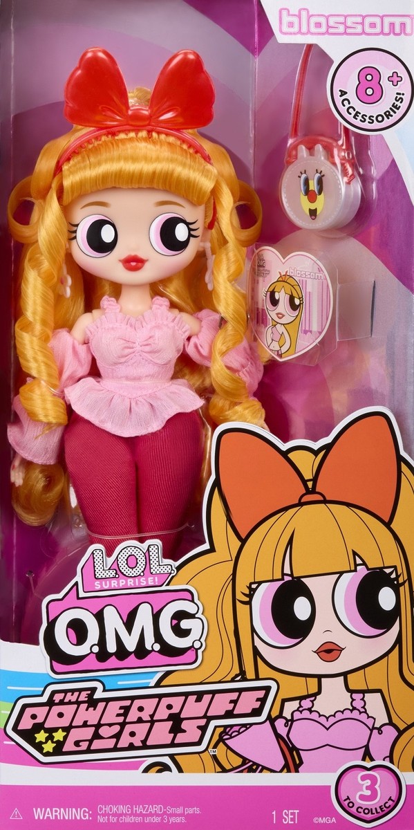 NEW IN HAND LOL SURPRISE OMG POWERPUFF GIRLS DOLL BLOSSOM | eBay