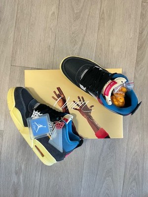 Union LA x Air Jordan 4 Retro 'Off Noir  (2020) - EU 41  / US 8