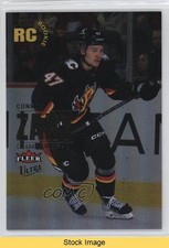 2023 Upper Deck Fleer Ultra Rookies Rainbow Foilboard Connor Zary #203 READ vs3