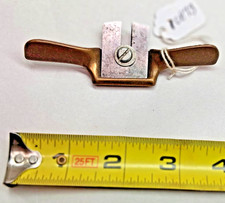 Spokeshave, Small Brass Frame Violin Spoke Shave, 15/16" Wide Blade