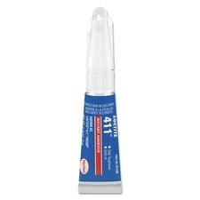 411™ Instant Adhesive, Toughened, 3 g, Tube, Clear Henkel Corporation Loctite
