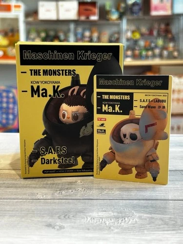 Pop Mart The Monsters Labubu TYCOCO Ma.K Maschinen Krieger Figure SAND WAVE