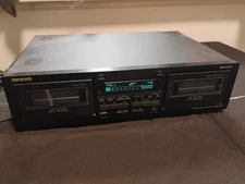 Onkyo Dolby 2 Deck Cassette Tape  Player  TA-RW144