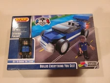Blokko -  Criminal Pursuit 55 Pc. Building Brick Hobby Plastic Playset NISB NRFB