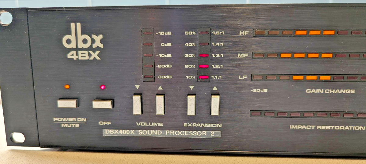 dbx 4BX マルチバンドエキスパンダー DBX 4BX Multi-Band Dynamic Range Expander | eBay
