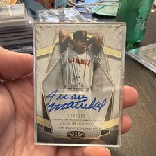 Topps 2022 Tier One Juan Marichal Giants Prime Performers Auto PPA-JMA /125