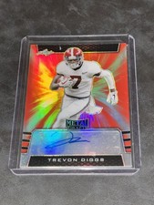2020 Leaf Metal Draft - Trevon Diggs #BA-TD1 Red /5 (AU, RC) Auto *RARE*!