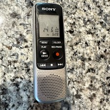 Sony IC Recorder ICD-BX132 Digital Voice Recorder 2GB. Tested Works