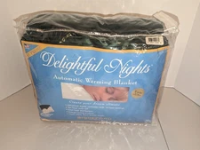 Biddeford Delightful Nights Automatic Heated Blanket Twin Hunter Green