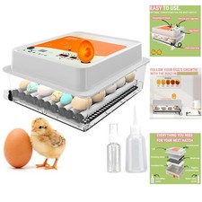 OBI-36 Egg Incubator for Hatching Eggs, Chicken Incubator with Automatic Turner,
