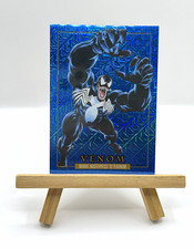 SkyBox 2024 Marvel Masterpieces '92 Platinum Venom #97 Blue Traxx Card