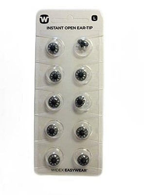 Widex EASYWEAR Instant Open Ear Tip, Size LARGE 1 Count (Pack of 1) 