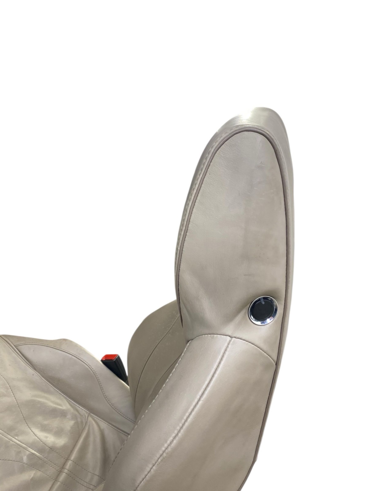 2013-2016 Aston Martin DB9 Oem Volante Front Left Driver Seat W/ Bag Ice Mocha