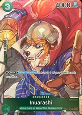 • Inuarashi • OP01-034 Box Topper Foil Romance Dawn One Piece TCG NM