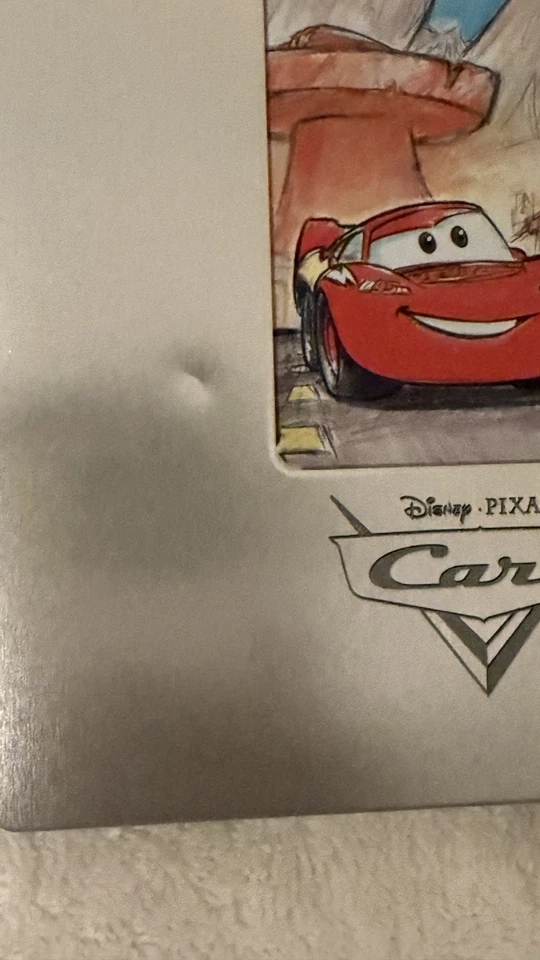CARS DISNEY 100 STEELBOOK OOP 4K UHD + BLU-RAY · No Digital — 第 2/4 张图片
