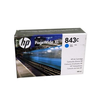 HP Druckerpatrone Nr. 843C Cyan C1Q66A 400ml PageWide XL 4000 4500 5000 2024