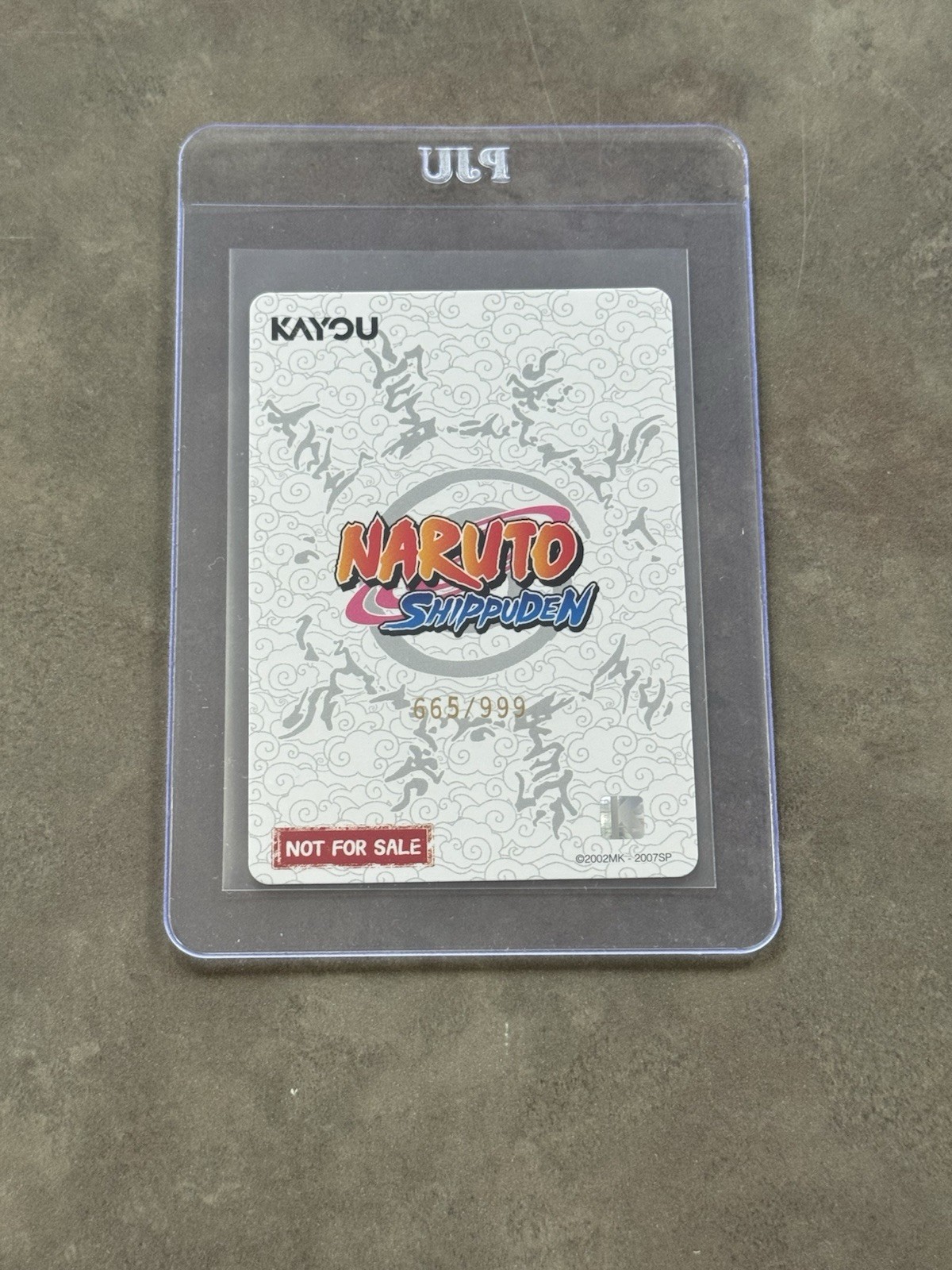 PSA Magazine Promo Card - Naruto Shippuden 665/999 Diamond Promo!  NRSA- PR-020 view 2