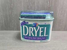 NEW Dryel Dry Clean Only Fabric Care Starter Kit 16 Garments / 4 Dryer Loads