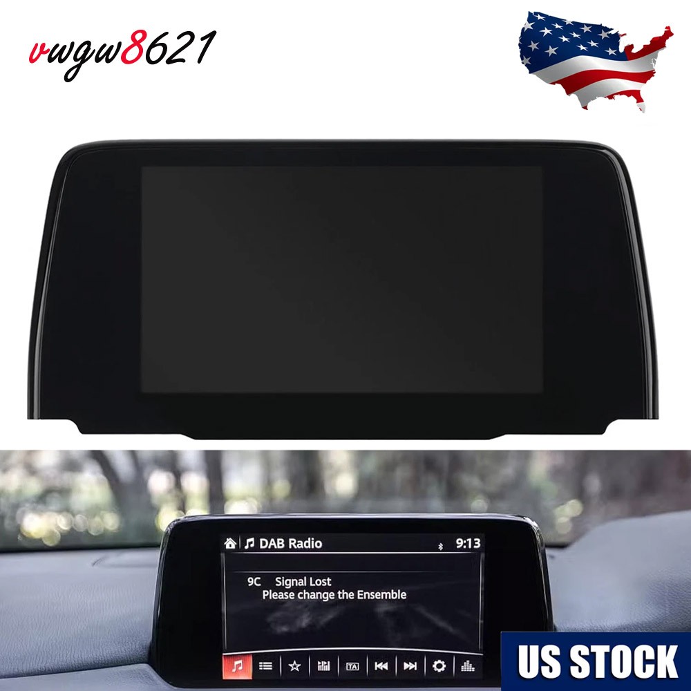 7" LCD Display Touch Screen Radio Navigation Replacement For 2017-21 Mazda CX-5