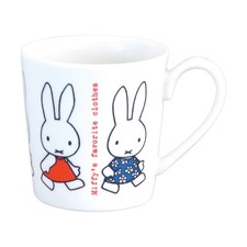 Miffy Favorite Outfit Large Mug 350ml Dick Bruna Kanesho Made in Japan New