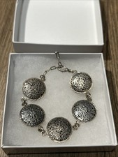 Raro Brazalete Calendario Azteca Plata Esterlina Vintage - 925, Piedra Sol MÉXICO