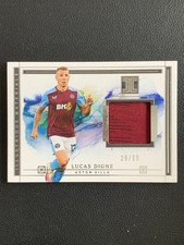 Lucas Digne 2023-24 Panini Impeccable EPL Illustrious Materials /99 #IL-LD