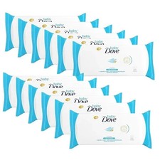Dove Baby Wipes, Rich Moisture, Gentle As Water, 50 Wipes 12 pack 