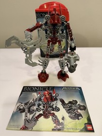 Lego Bionicle MISTIKA (8688-90,  8694-96) Complete Set w/ Manuals And Canisters