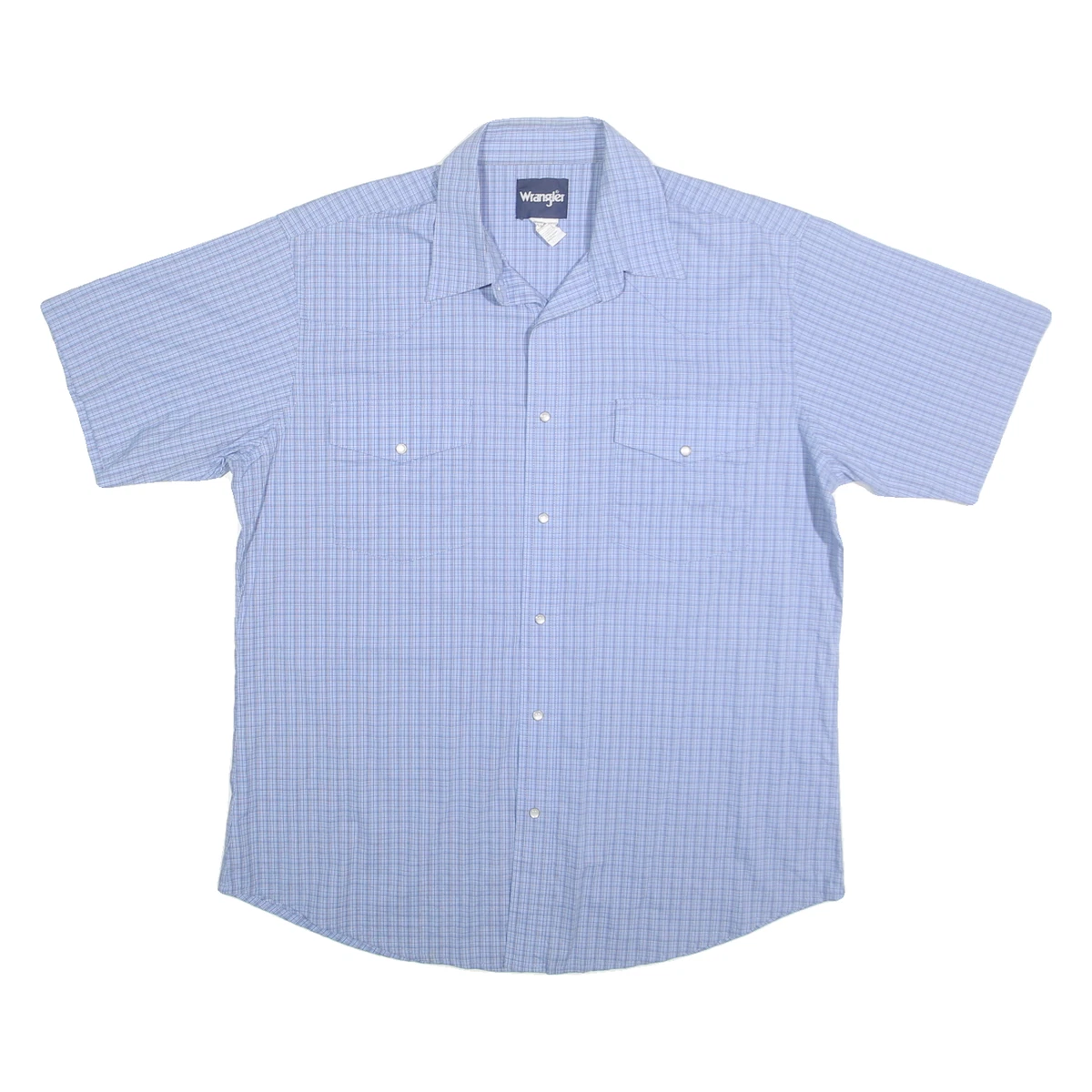Chemise De Pêche Habit Ventilée Homme 2XL Bleu à Carreaux - Légère Et Manches Longues