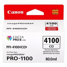 Canon PFI-4100 80ml Pigment Ink Tank for imagePROGRAF PRO-1100, Chroma