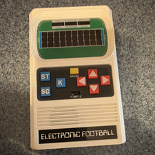Electronic Football Handheld Electronic Game, MPN 09506, 1978, Ages 8