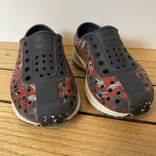 Native Sandals Water Shoes Toddler Boys Sz 11 Star Wars Collab Gray Summer Beach
